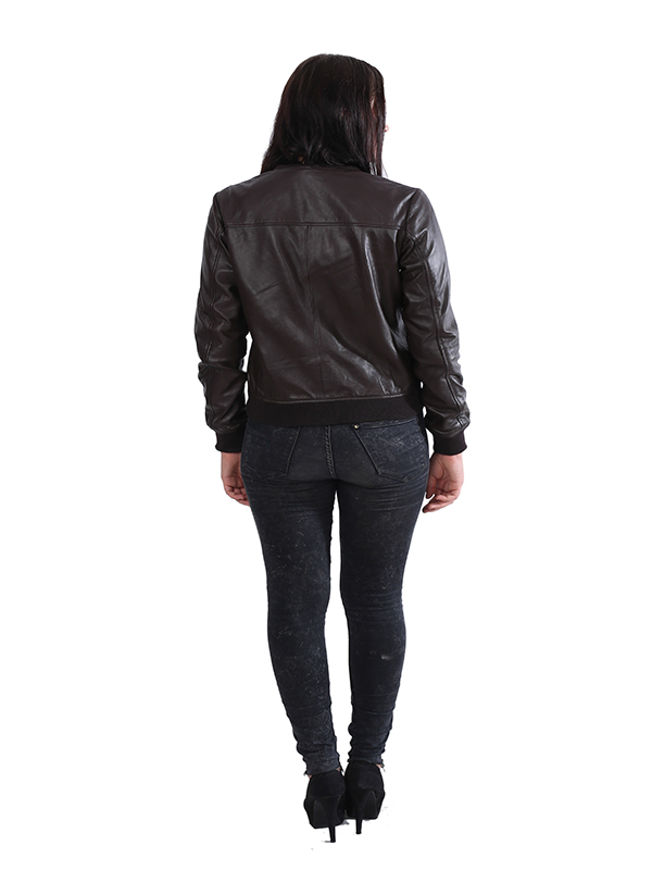 ekananewyork women leather jacket